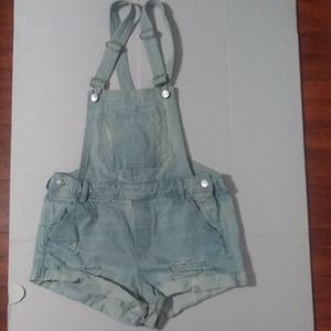 H&M Denim Overall Short